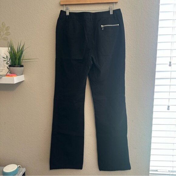 Michael Michael Kors Black WideLeg Pants Sz 6 Womens Career Comfort - Picture 2 of 11